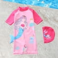thumbnail image 2 of 3-4 T Kids Bathing Suits Girls Girls Surf Rash Guard Swimsuit Baby Sun Swimwear For Toddler, 2 of 4