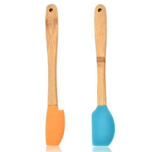 Suministros de cocina, espátula de silicona, espátula de goma, raspadores antiadherentes resistentes al calor sin costuras, herramienta para hornear