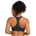 thumbnail image 4 of Sujetador deportivo Bralette Hanes Racerback Low Impact para mujer, paquete de 3, 4 of 6