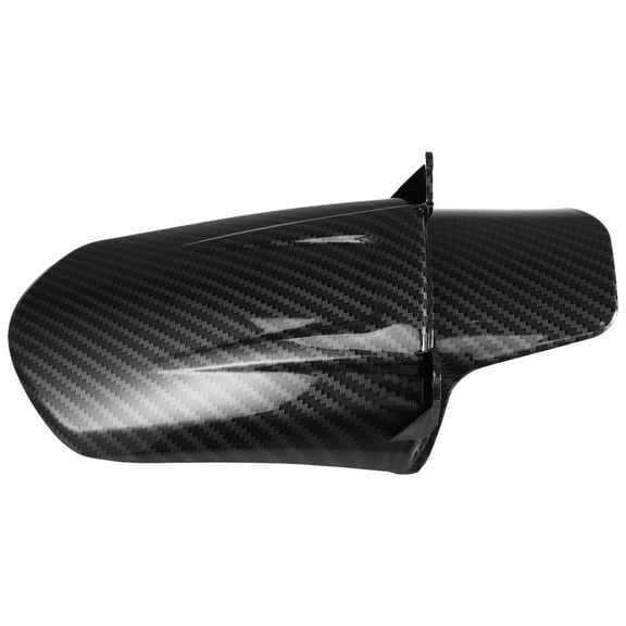 Unique Bargains Motorcycle Rear Tail Mud Guard Fender Protector for Surron X160 X260 Carbon Fiber Pattern Black