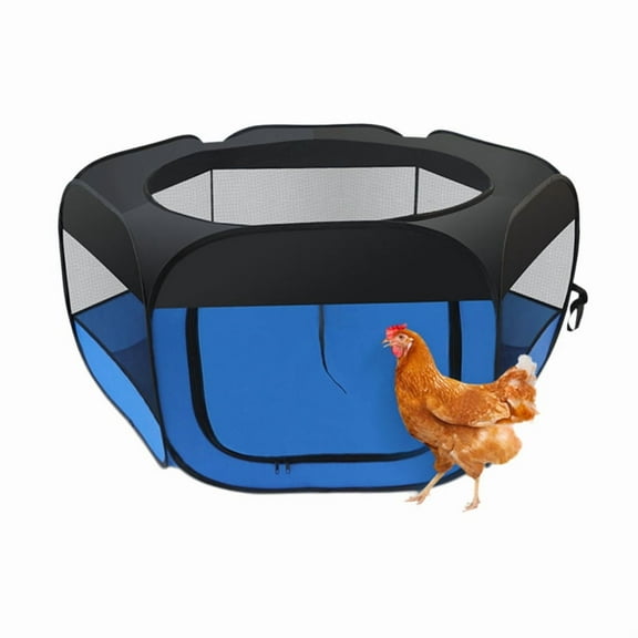 Chicken Brooder Box for Chick Initiate Kit, Chick Brooder Pen/Baby Chicken Brooder Box for , Waterer Blue,1 x Chicken Brooder Box,Blue