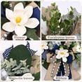 thumbnail image 6 of Yastouay 22 Inch Spring Wreaths for Front Door,Magnolia Wreath Buffalo Plaid Door Wreath for Farmhouse Decor, 6 of 9