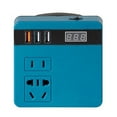 thumbnail image 1 of TFixol 21V to AC220V/DC5V/12V Lithium Battery Inverter with Dual-Engine Smart Fast Charge, Multi-Functional Protection, and High Power Output for Outdoor Use (Makita Blue Model), 1 of 4
