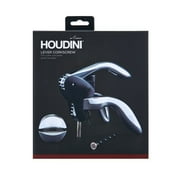 Houdini Deluxe Corkscrew Set in Stainless Steel and Black