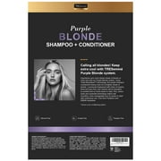 TRESemme Shampoo and Conditioner Set - Purple Shampoo for Blonde Hair, Blonde Shampoo and Conditioner, Blonde & Silver Hair Care, 28 Fl Oz (2 Piece Set)
