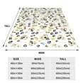 thumbnail image 3 of Salouo Labrador Retriever Dog Print Bed Blankets,Flannel Blanket Comfortable Air Conditioning Blanket Lightweight Blanket for Sofa Bed Travel & Couch -40"x30", 3 of 8