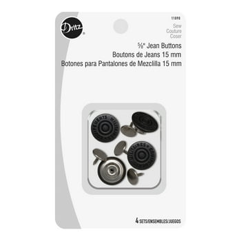 Dritz 5/8" Jean Buttons