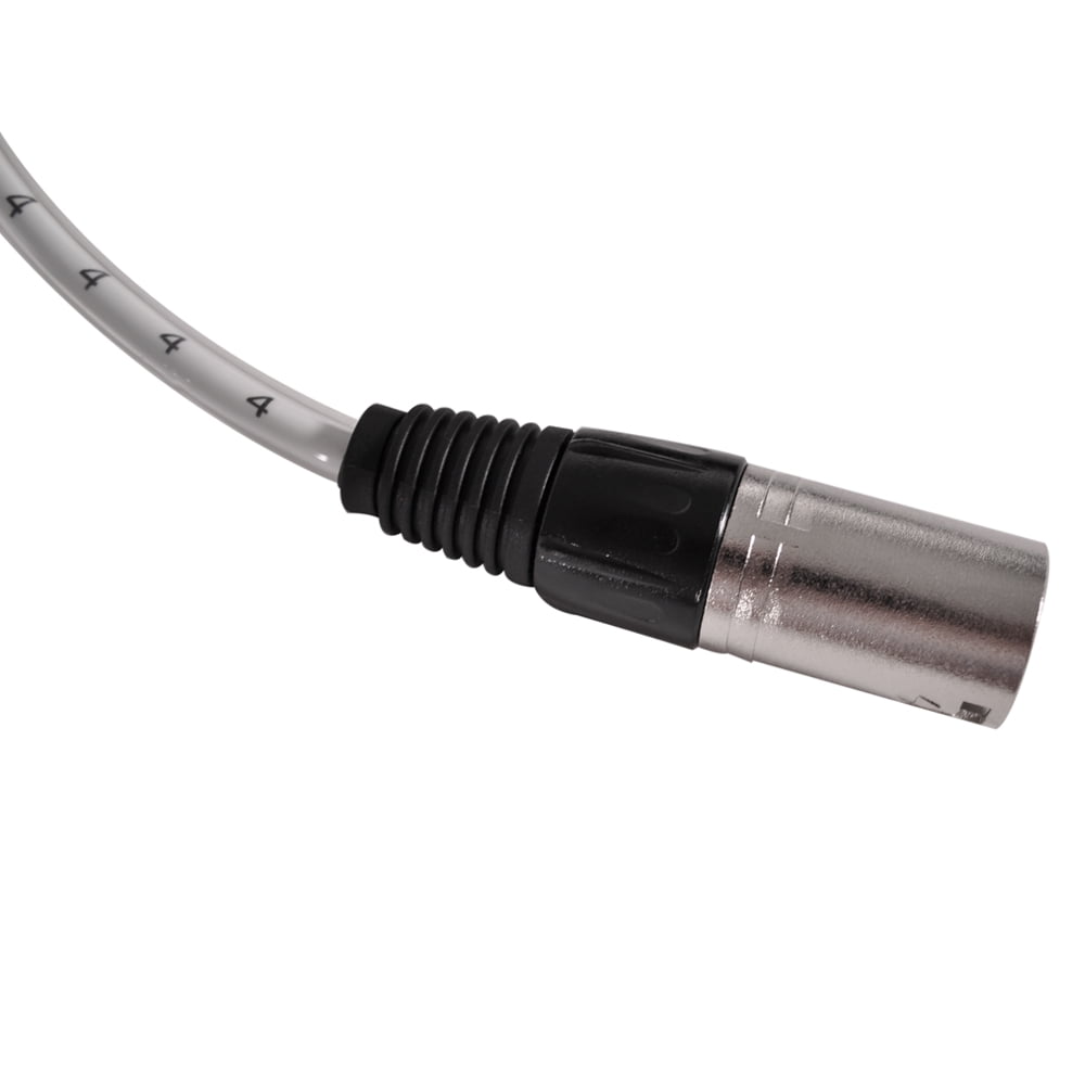 Seismic Audio SATXSW-8x5 4-Channel 5-Feet Insert Snake Cable 8 TRS to 4 XLR Male and 4 XLR Female 5 Foot - 8 Channel
