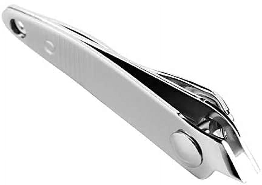 2 PCS Metal Slanted Edge Nail Cutting Clippers Pedicure Manicure Tool Tip Cuticle Clipper Cutter