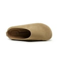 thumbnail image 4 of Women's Blain Genuine Suede Slip-On Clogs with + Memory Foam & Chic Buckle Mule - Comfortable, Non-Slip, Wide Widths Available, 4 of 6