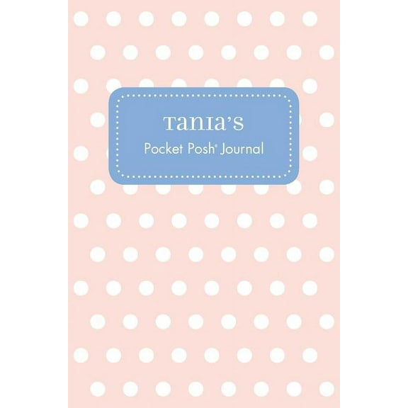 Tania's Pocket Posh Journal, Polka Dot (Paperback)