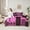 Black Pink, variant on Manfei Modern Geometric Grid 7-Piece Bedding Comforter Set,Geometric Spot Aesthetic King Bedding Sets,Blue Checkered Bed Sheets For Teens Girl,Luxury Bedroom Decor Reversible