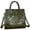 Khaki, variant on Genuine Leather Purse and Handbag Women Embossed Leather Crossbody Shoulder Bag