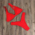 thumbnail image 4 of Beach Vacation Outfits Women Sexy Thong Bikini Swimsuit Cheeky High Waisted Push Up Bikini Set High Cut Triangle String 2 Piece Bathing Suit, 4 of 7