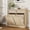Natural | Double, variant on Tilt-Out Laundry Hamper Cabinet, 10 Gal Storage with Drawer, Hidden Wood Hamper, Natural