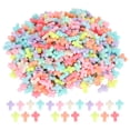 thumbnail image 4 of FLAMEEN 500pcs Cross Beads Acrylic Chunky Candy Color Cross Beads For DIY Jewelry Making,Chunky Cross Beads,Cross Spacer Beads, 4 of 8