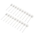 thumbnail image 2 of 20Pcs Table Cards Clips Silver 10cm Long Lovely Appearance Iron Material Durable Desktop Picture ClipsPenguins, 2 of 14