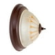 thumbnail image 4 of Lampara De Techo Luz Ideal Plafón Terra Chocolate Tabaco., 4 of 5