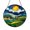 Acrylic 3.5 Inch, variant on Moonlit Sky with Stars Stained Glass Suncatcher – Window Decor2001