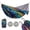 Mushrooms & Stars Colorful, variant on Hanging Hammock Portable Travel Camping For Outdooor Beach Camping Hiking Holding Roses