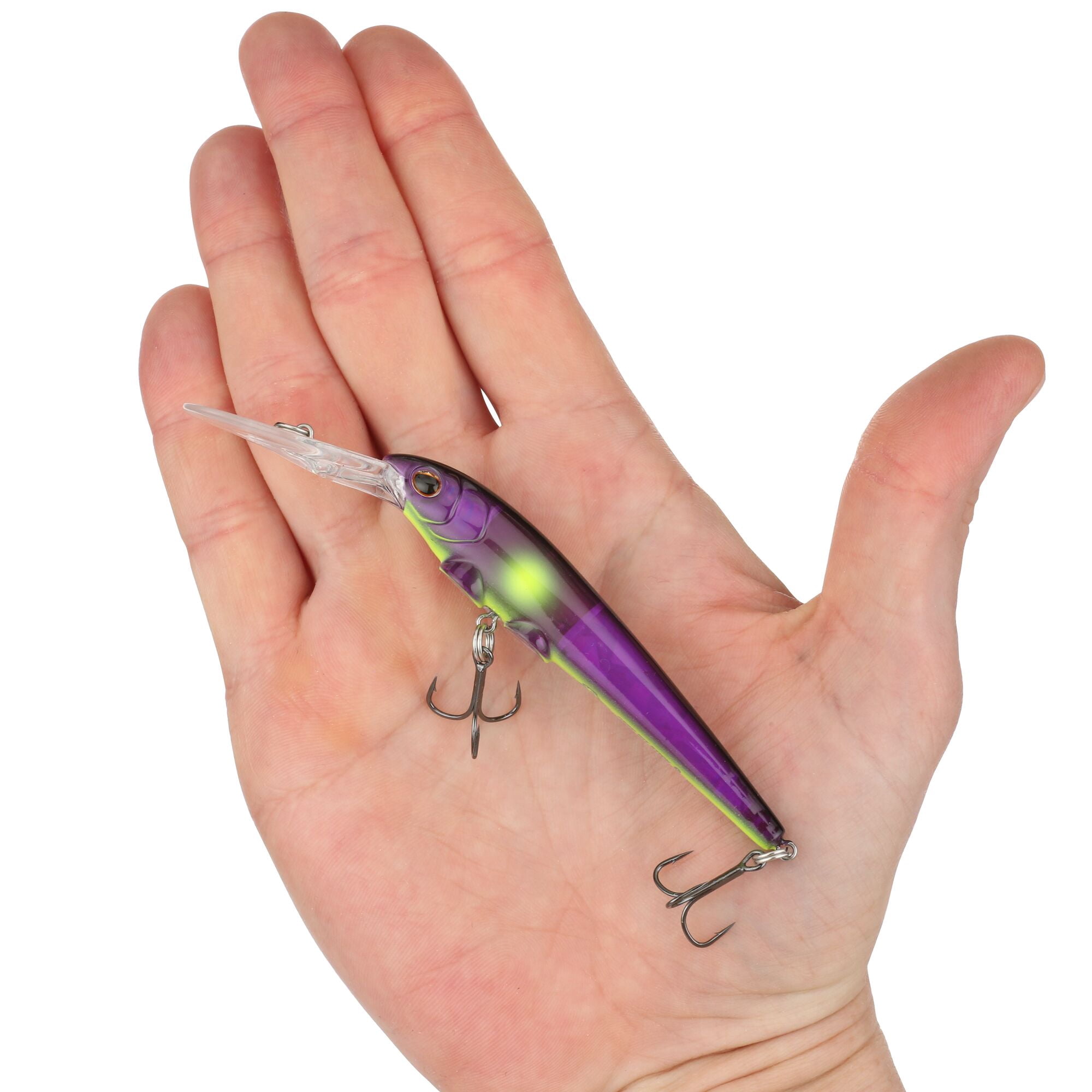 Berkley Deep Hit Stick, 3.75 in, Crankbaits, Firefly (1 Count)