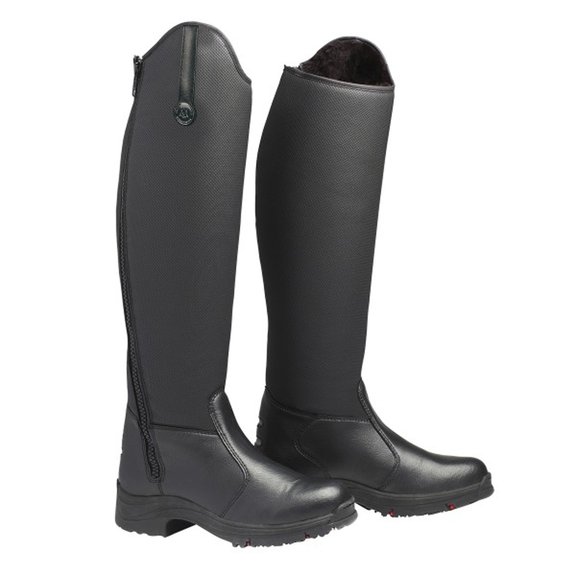 MOUNTAIN HORSE Active Winter Rider Wide Calf Riding Boots, Color: Black, Size: 9