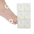 thumbnail image 6 of EHJRE 3x6Pcs Felt Foot Callus Cushions Easy Fit Skin Friendly Comfortable Oval 3 Pcs, 6 of 8