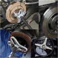 thumbnail image 3 of Extractor de desmontaje y montaje de volante de coche, juego de 17 piezas, herramienta de reparación de automóviles, herramientas de reparación y mantenimiento de automóviles, 3 of 5