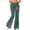 Army Green-1, variant on Womens Flare Leggings High Waisted Butt Lifting Yoga Pants Elastic Slim Fit Bell Bottom For Gym Workout Running