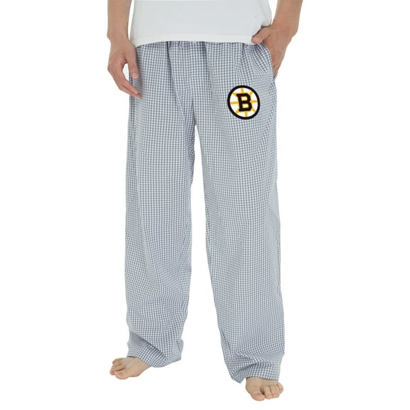 Men's Concepts Sport Gray Boston Bruins Traditional Woven Pants