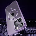 thumbnail image 3 of Magnetic Clear for iPhone 14 Pro Max Case with Camera Lens Protector [Compatible with MagSafe] Luxury Plating Bumper Soft TPU Shockproof Protective Slim Phone Cover for Women Girls, Black, 3 of 5