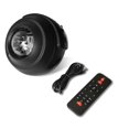 thumbnail image 1 of Proyector STARRY SKY USB Reproductor de USB 6W LED Lámpara de proyección Bluetooth Compatible con Bluetooth V5.0 110-220V Atmósfera de boda RGB Lighting Light Black Jumpingount HA009669-02B, 1 of 6