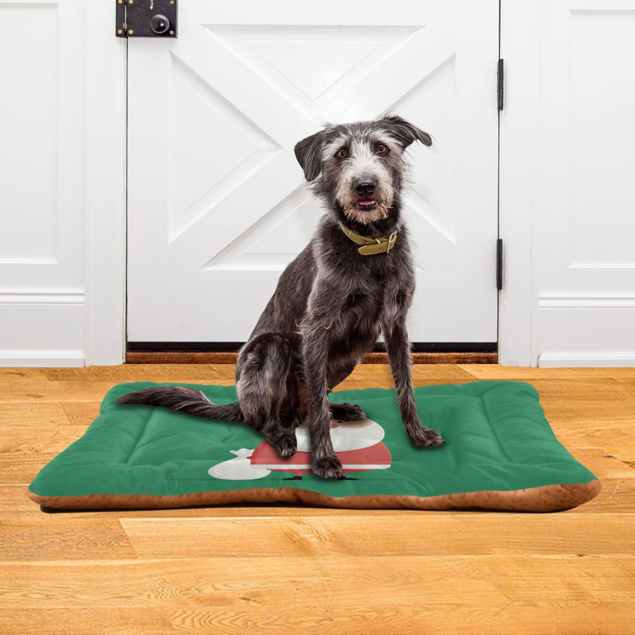 Cozy Mat Pet Bed Indoor Outdoor Warm Soft For Cat Dog Puppy(S/M) Carrying A White Bag
