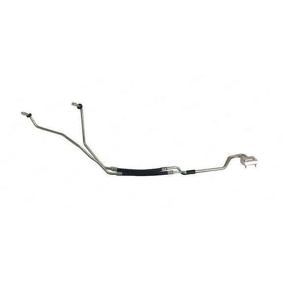 Inlet and Outlet Assembly Cooler Hose - Compatible with 2005 - 2006 Chevy Silverado 2500 HD 6.0L V8 VIN U