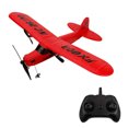 thumbnail image 1 of Avión RC 2,4 GHz RC Plane Gliding CUB J3 modelo de avión EPP juguetes de vuelo para adultos niños Wltoys Rojo/2 baterías, 1 of 7