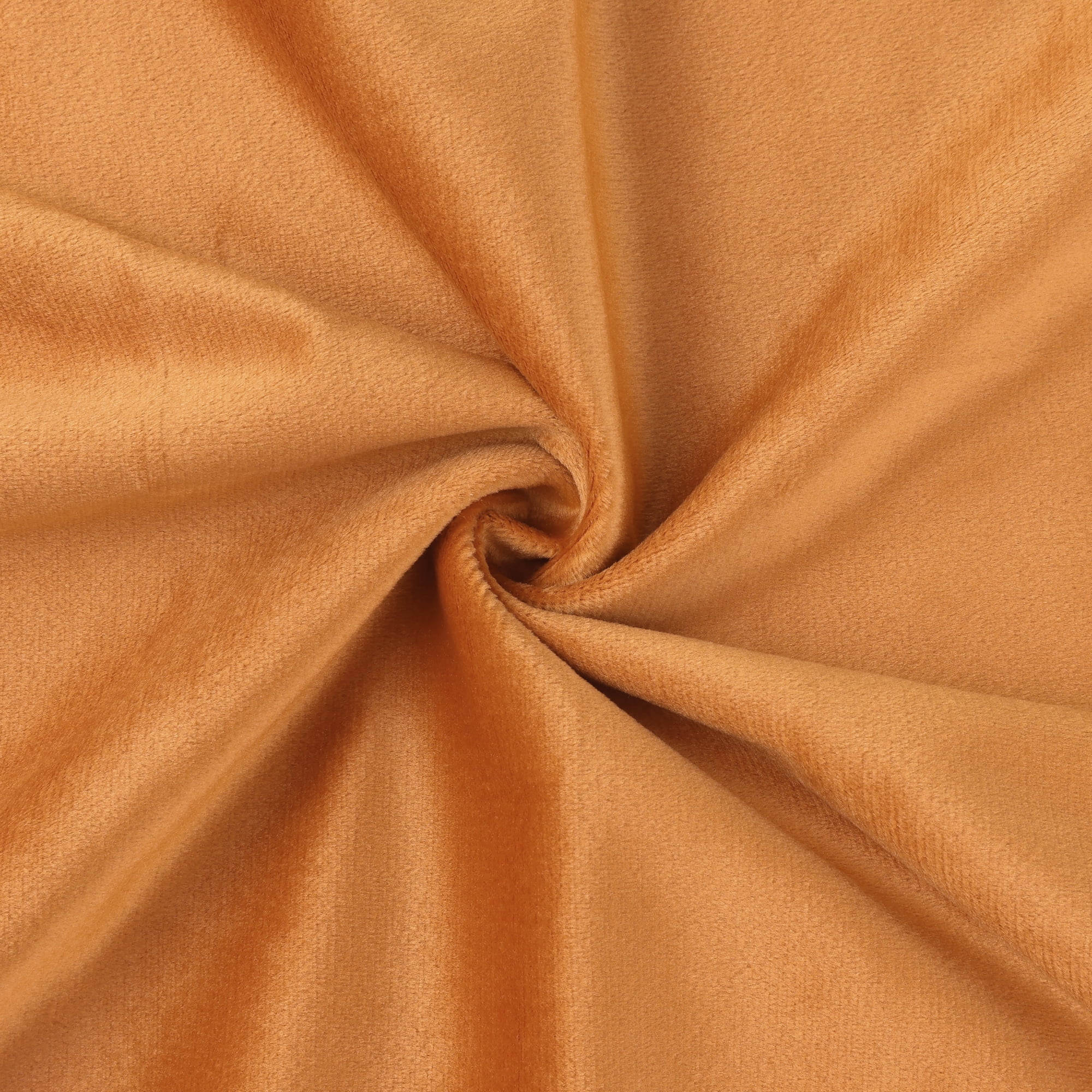 Unique Bargains Velvet Solid Throw Pillow Covers Decorative Cushion Covers (2 Count) Orange 20" x 20"