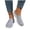 Gray, variant on Women's Breathable Knit Mesh Slip-On Mule Sneakers, Lightweight Backless Walking Shoes for Casual Daily Wear