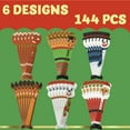 thumbnail image 2 of Joyfy 144 PCS Christmas Bookmark Rulers,Christmas Party Favors with 6 Designs for Holiday Present Gift, Classroom Rewards Prizes for Kids, Students, 2 of 9