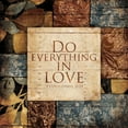 thumbnail image 2 of Villa, Mlli 20x20 Gold Ornate Wood Framed with Double Matting Museum Art Print Titled - In Love, 2 of 4