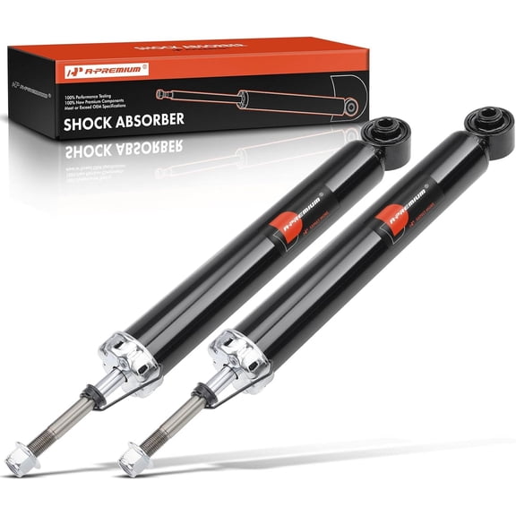 A-Premium Rear Suspension Shock Strut Absorbers Compatible with Infiniti FX35, FX45, 2003 2004 2005 2006 2007 2008, 2-PC Set