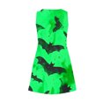 thumbnail image 5 of WFJCJPAF 2025 New Halloween Halloween Dresses for Women You Wear to Halloween Wedding,Women's Summer Comfort Fashion Printing Pocket Sleeveless V-Neck Dress - Green S, 5 of 5