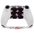 thumbnail image 2 of WraptorSkinz Skin Wrap compatible with the Sony PS5 DualSense Controller Pastel Butterflies Pink on Black (CONTROLLER NOT INCLUDED), 2 of 3