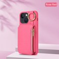 thumbnail image 4 of CNKOO 15/15Plus/15Pro/15PM Leather Case  Phone Protector Case Hanging Cord Multi Card Bag Convenient Payment Phone Case, 4 of 7