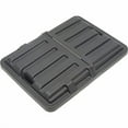 thumbnail image 2 of Global Industrial 800372 Plastic Hinged Black Lid for 16 Bushel Truck, 2 of 3