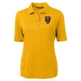 thumbnail image 2 of Women's-Cutter & Buck  Gold Real Salt Lake Virtue Eco Pique Recycled Polo, 2 of 3