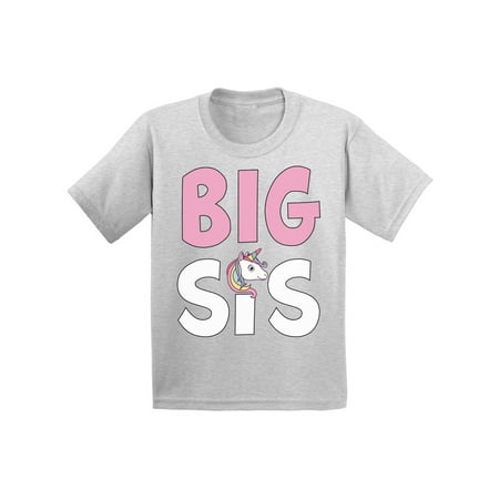 Awkward Styles Unicorn Collection for Girls Unicorn Toddlers Shirts for Girls I'm Big Sister Shirt Big Sister Shirt Cute T Shirts for Girls Clothing Sis Tshirt for Kids Birthday Gifts for Sister