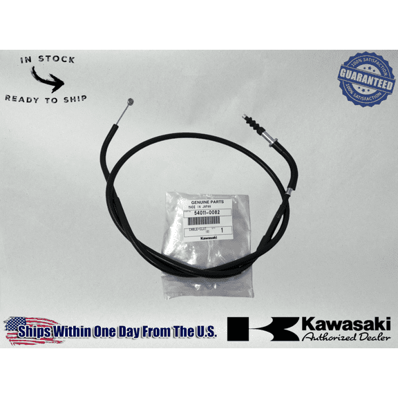Kawasaki OEM Authentic  2008-2014 Versys 650 Clutch Cable 54011-0082 54011-0082