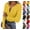 27# Yellow, variant on Long Sleeve Shirts for Women Henley Button Down Tops Ribbed Knit Slim Fit Fall Basic Tee 2025 Casual Trendy Clothes White S