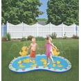 thumbnail image 6 of KOVOT 54" Inflatable Duck Splash Pool Mat Sprinkler Outdoor Playable with Rubber Duckies, 4 Pieces, 6 of 8