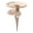 Beige#0630-207, variant on Forestwhale Outdoor Folding Table Portable Beach Sand Ground-Insert Cup Holder Stand with Rack 2-Tier Wooden Drink Stand for Camping BBQ